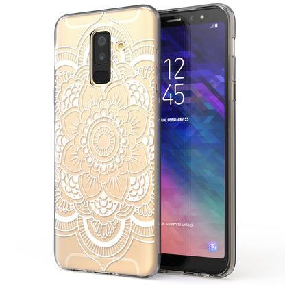 Samsung Galaxy A6 Plus Handy Hülle von NALIA, Slim Silikon Case Schutz Cover