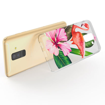Samsung Galaxy A6 Plus Handy Hülle von NALIA, Slim Silikon Case Schutz Cover