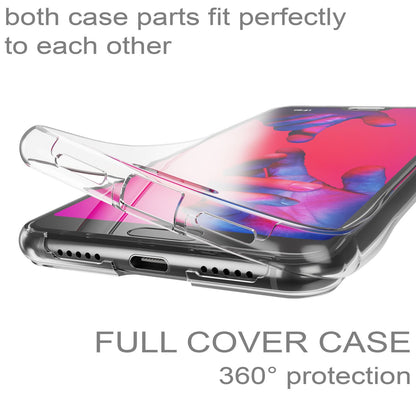 NALIA 360° Handy Hülle für Huawei P20 Pro, Rundum Cover Etui Schutz Tasche Case