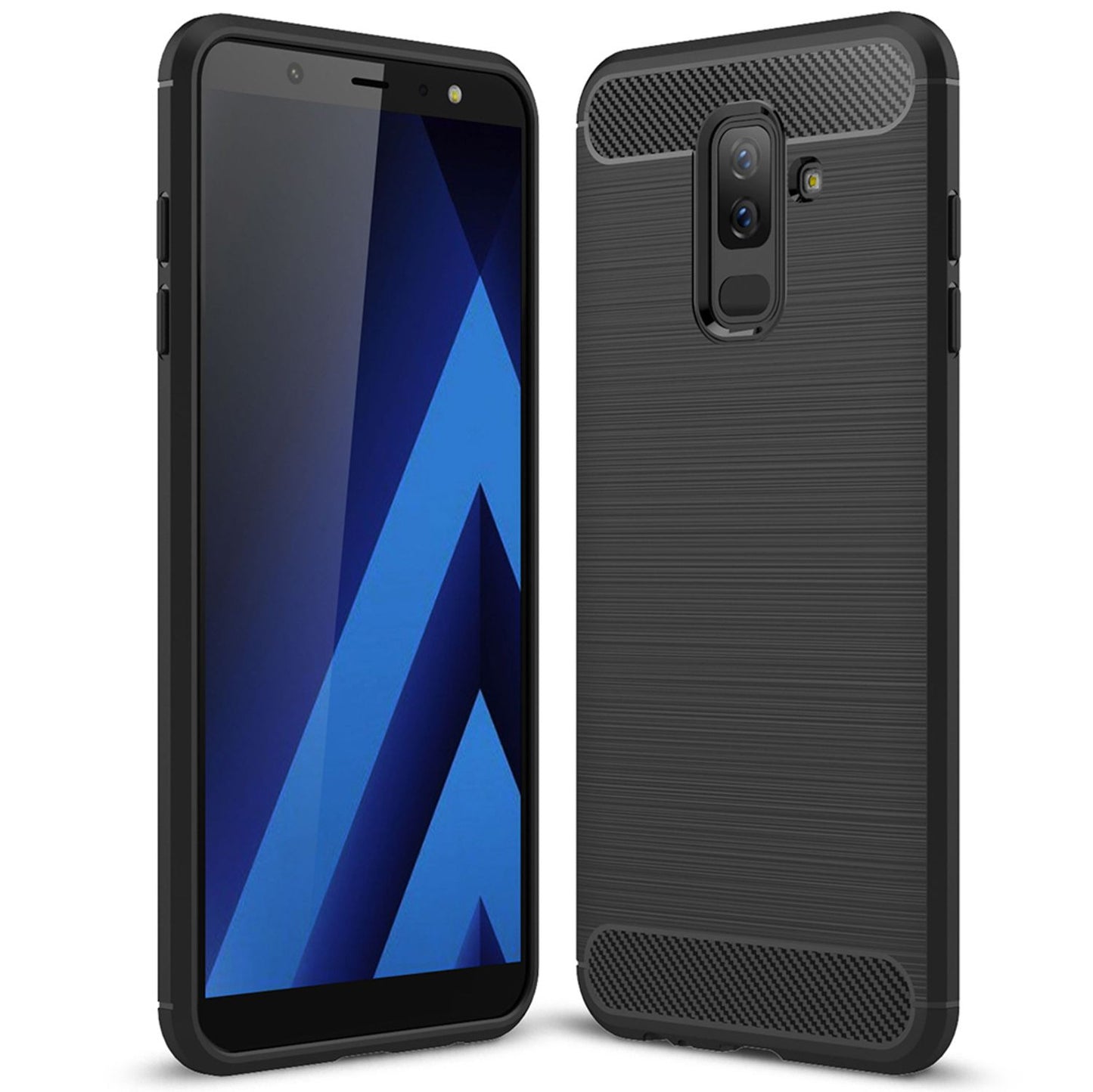 Samsung Galaxy A6 Plus Hülle Handyhülle von NALIA, Slim Silikon Case Cover