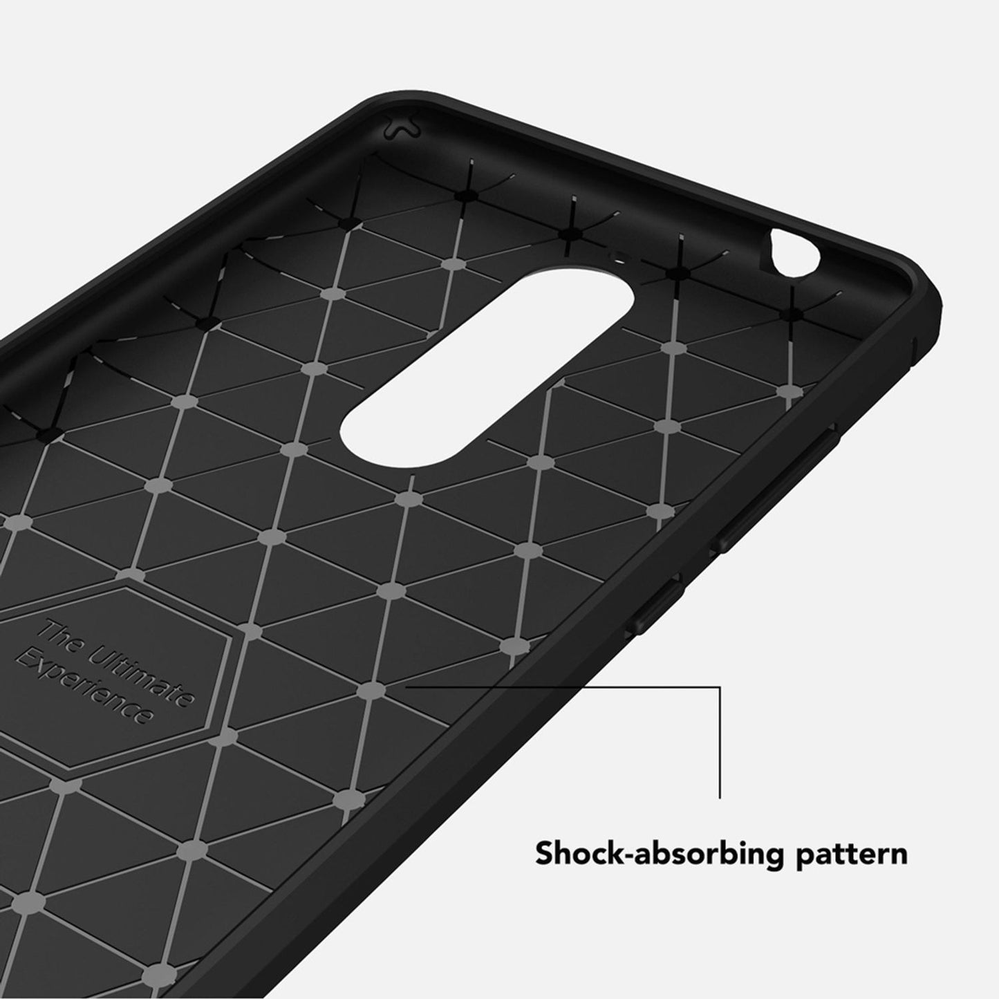 NALIA Hülle Handyhülle für Nokia 5.1 (2018), Ultra-Slim Silikon Case Cover Etui