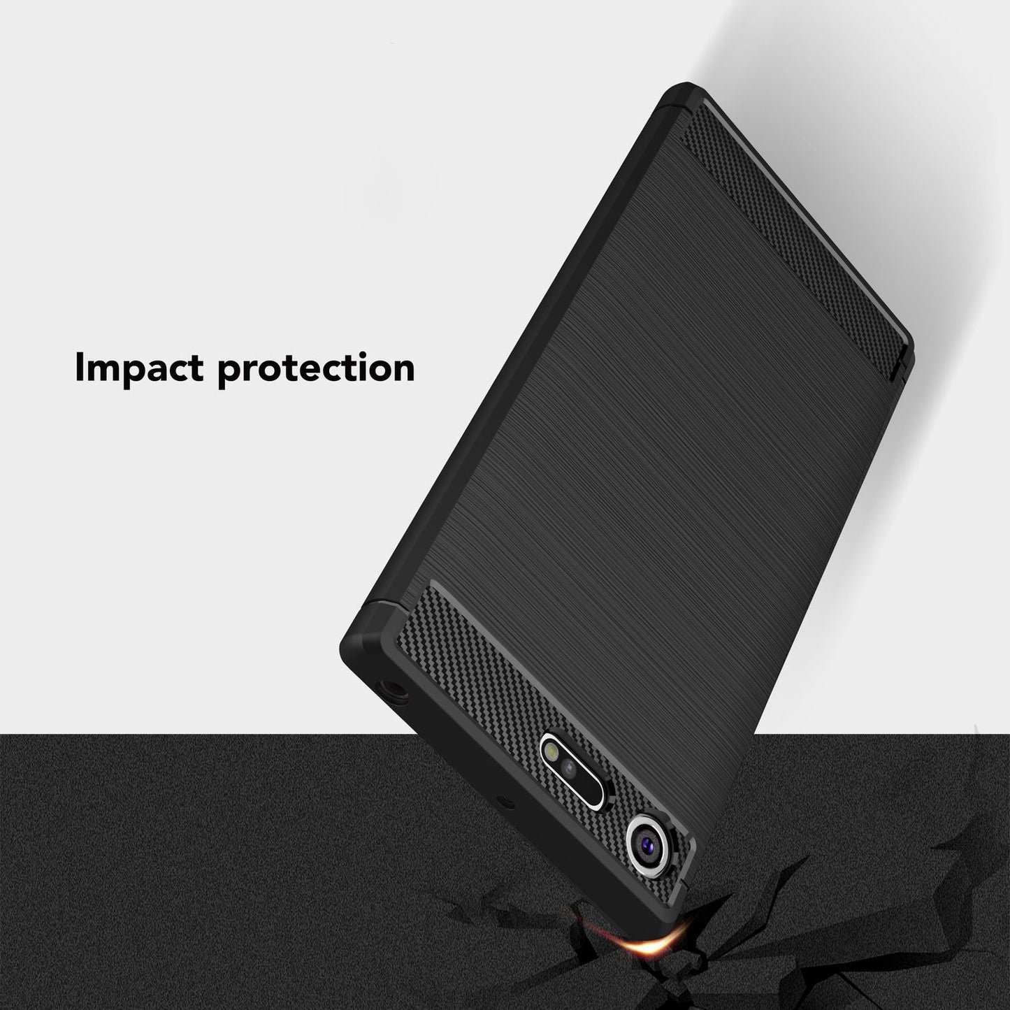 Sony Xperia XZ Premium Handy Hülle von NALIA, Silikon Case Cover, Dünner Schutz