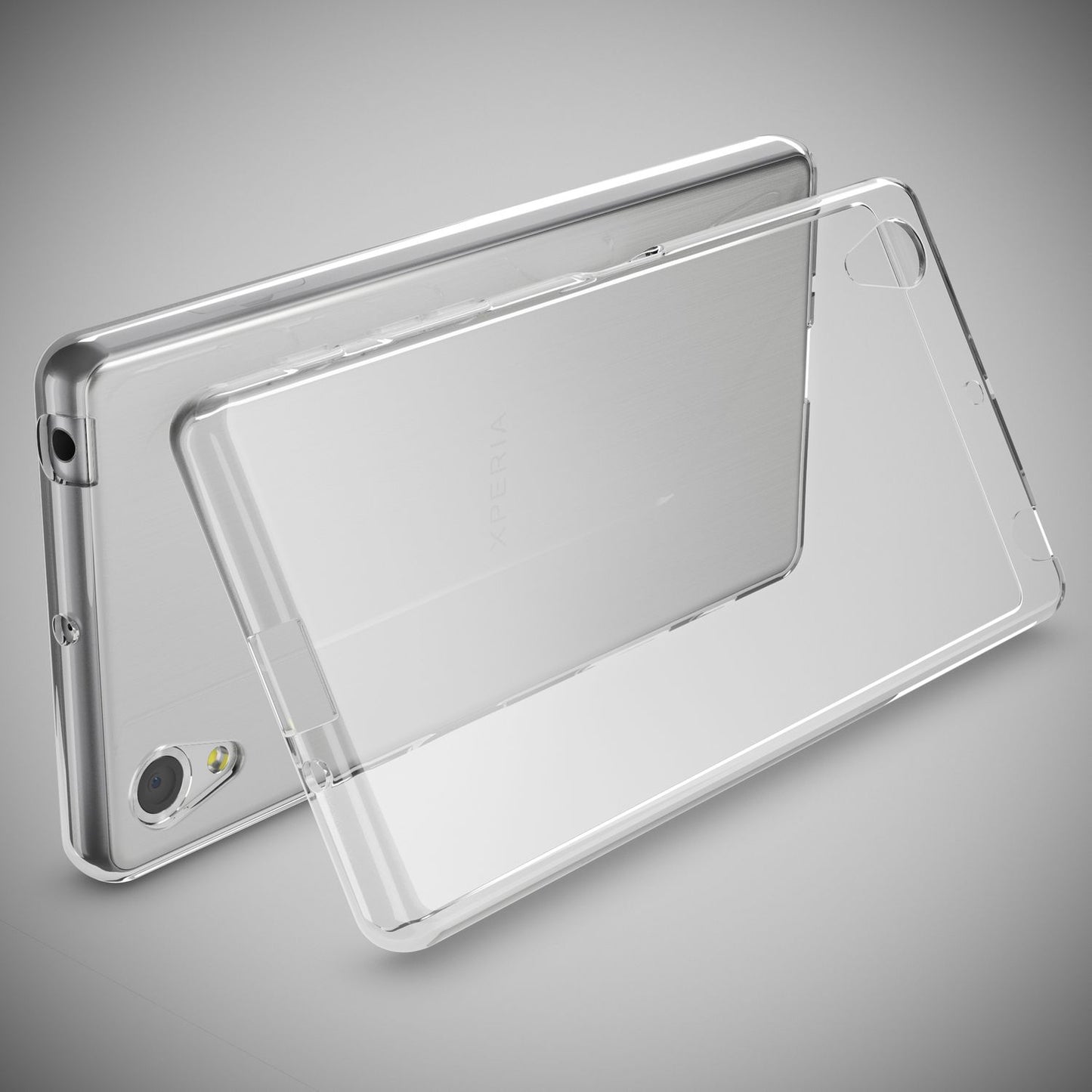 NALIA Hülle für Sony Xperia X, Transparente Schutzhülle Case Cover Handyhülle