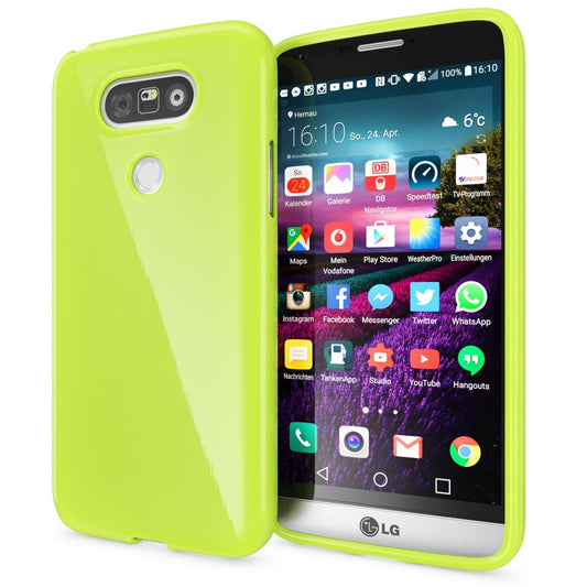 LG G5 Hülle Handyhülle von NALIA, Slim TPU Silikon Jelly Case Dünnes Cover Etui