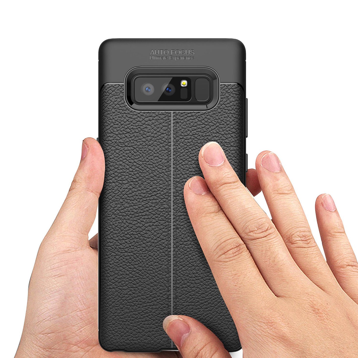 Samsung Galaxy Note 8 Leder Look Handy Hülle von NALIA, Silikon Cover Case Schutz