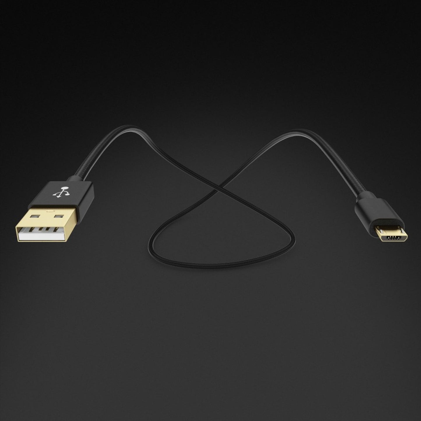 NALIA 3m Micro USB Kabel, Stabiles Sync Handy High Speed Ladekabel Datenkabel