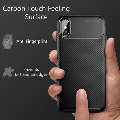 NALIA Hülle für iPhone X / XS, Slim Handyhülle Silikon Case Cover Soft Skin