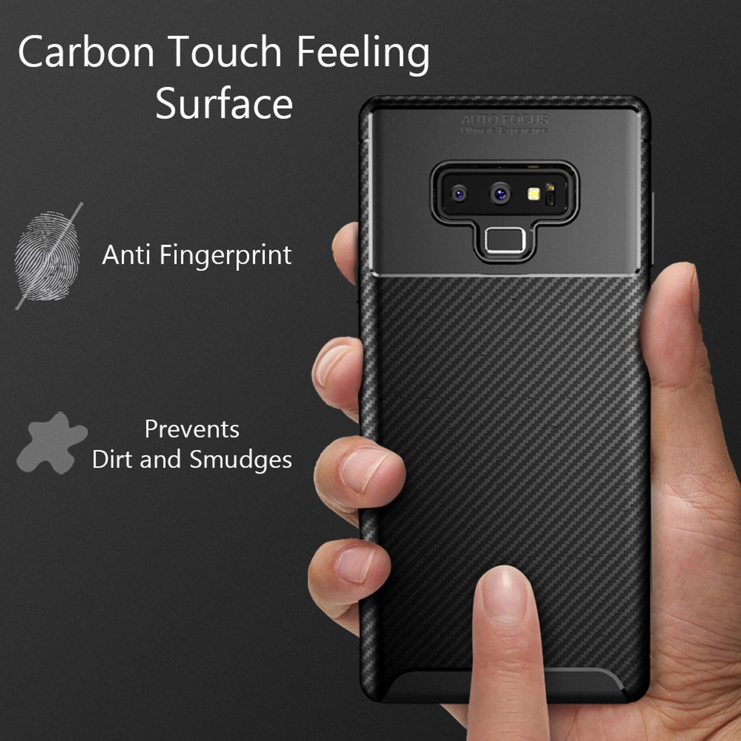 NALIA Handy Hülle für Samsung Galaxy Note 9, Slim Silikon Soft Case Cover Etui