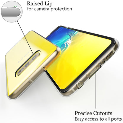 NALIA Handyhülle für Samsung Galaxy S10e Hülle, Dünne Durchsichtige Schutzhülle