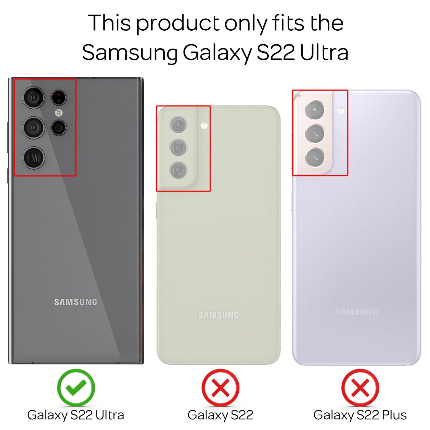 Klar Hülle Für Samsung Galaxy S22 Ultra - 360° Handy Schutz Hard Case Smartphone