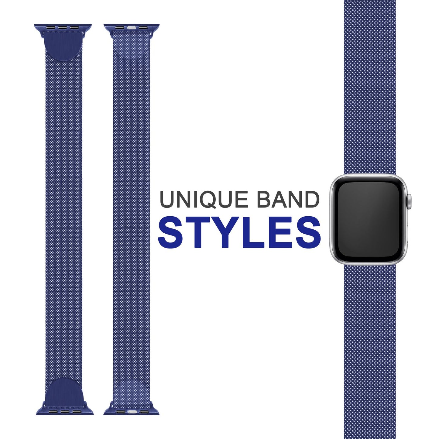 Milanaise Metall Armband für Apple Watch Ultra/Se/8/7/6/5/4/3/2/1, 42/44/45/49mm