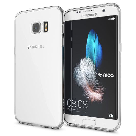 Samsung Galaxy S7 Edge Hülle Handyhülle von NALIA, Slim Silikon Case Schutzhülle