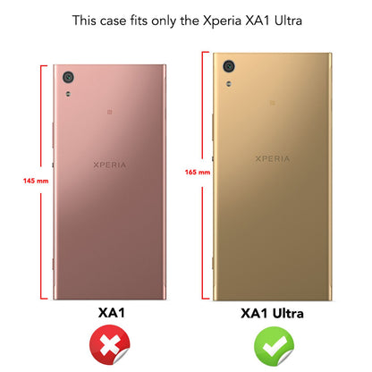 Sony Xperia XA1 Ultra Handy Hülle von NALIA, Silikon Case Cover, Dünner  Schutz