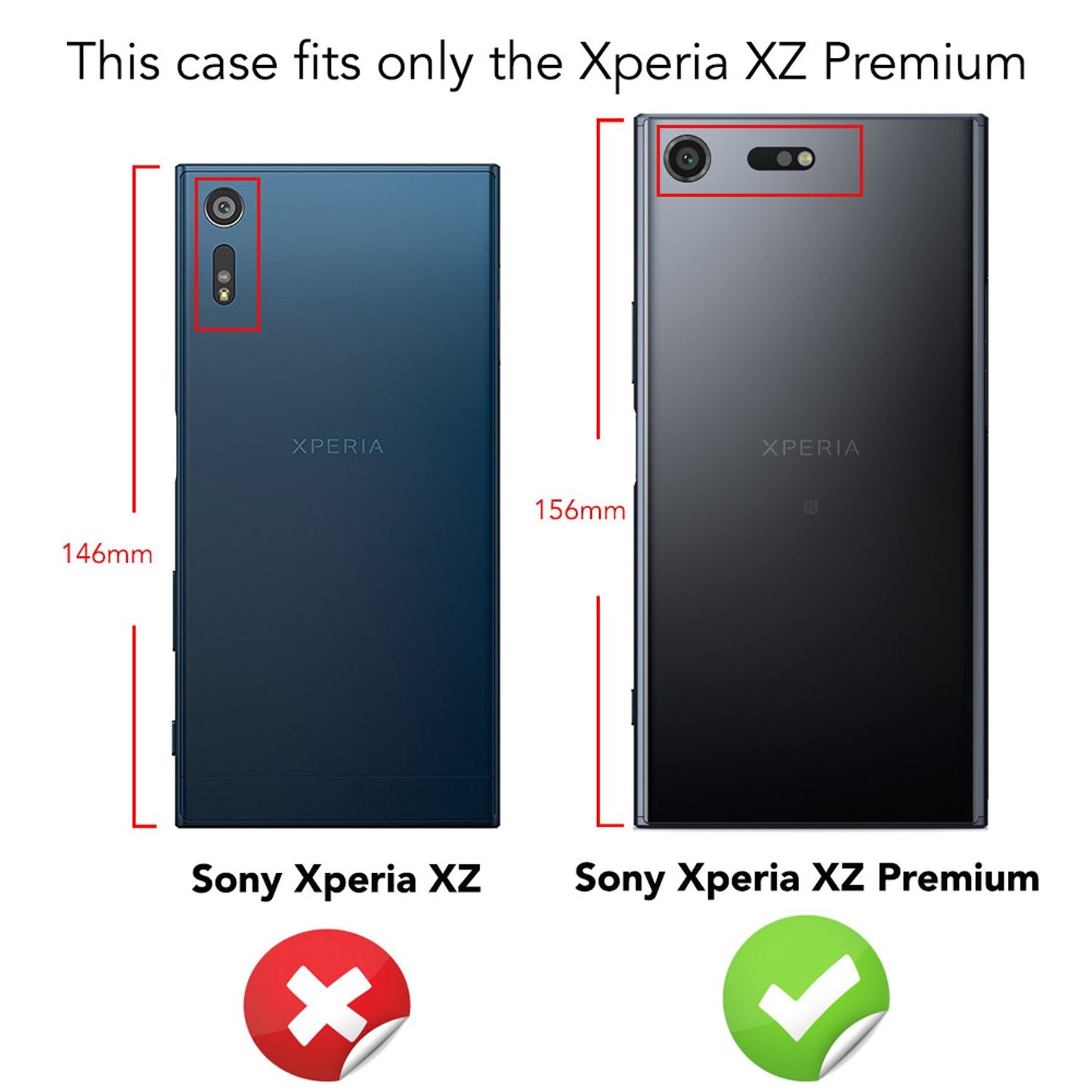 Sony Xperia XZ Premium Handy Hülle von NALIA, Silikon Case Cover, Dünner Schutz