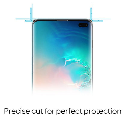 NALIA 2x Schutz Glas für Samsung Galaxy S10+, 9H Full Cover Display Panzer Folie