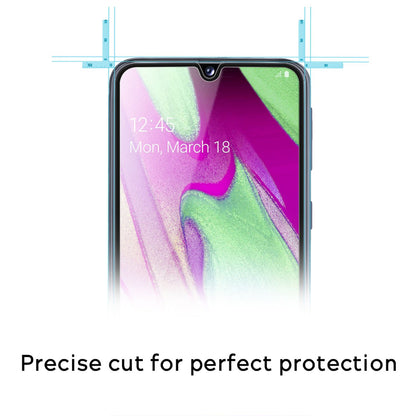 NALIA 2x Schutz Glas für Samsung Galaxy A40, 9H Full Cover Display Panzer Folie