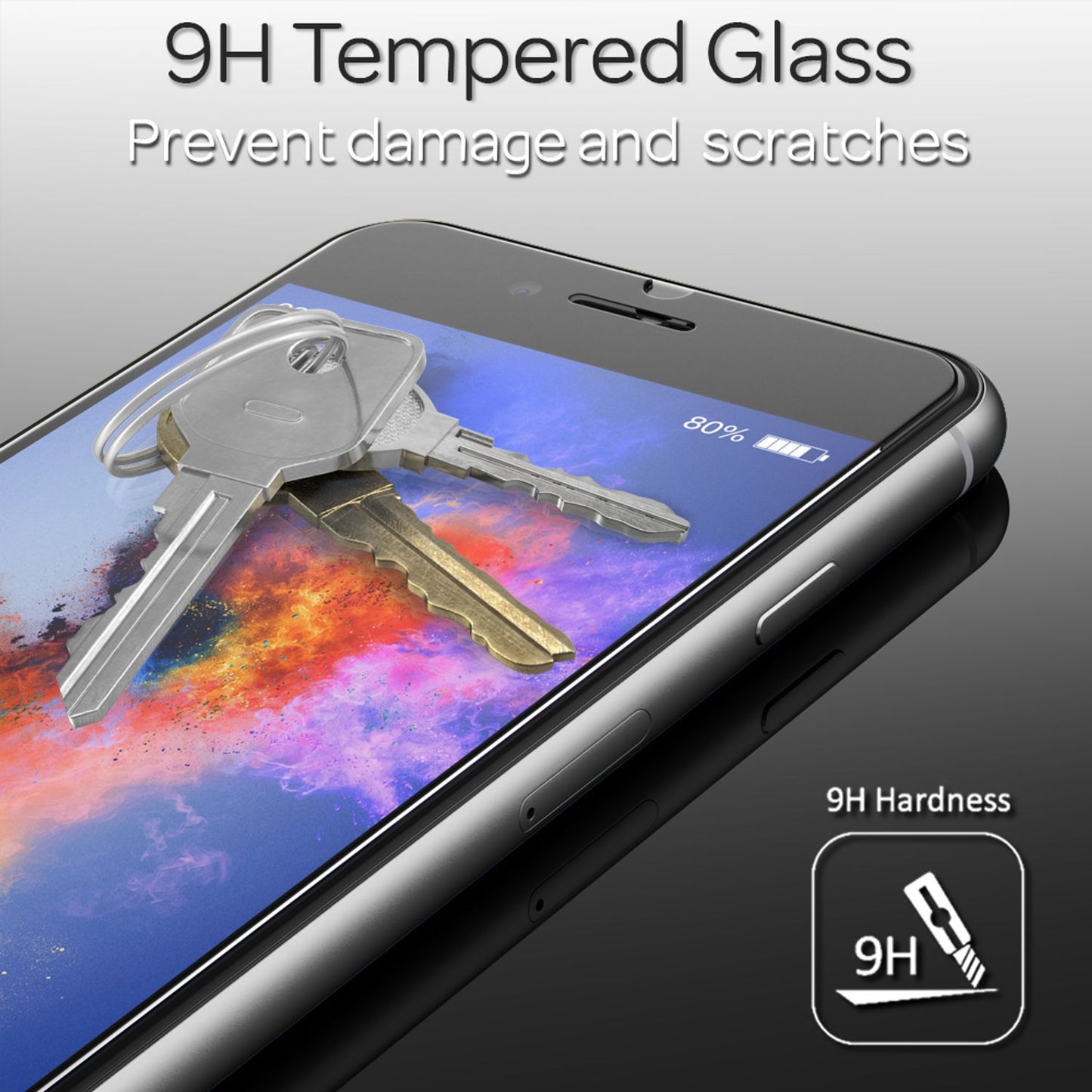 NALIA (2-Pack) Schutzglas für OnePlus 7T Glas, Full-Cover Screen Display Schutz