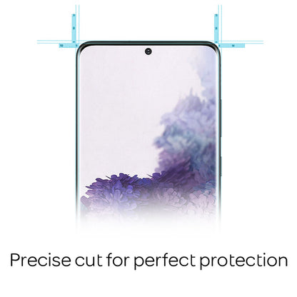 NALIA Schutz Glas für Samsung Galaxy S20, 9H Full Cover Film Handy Display Folie