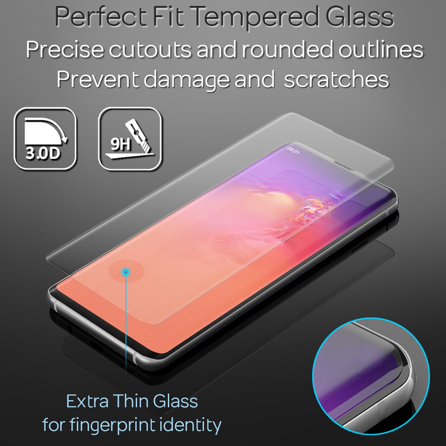 NALIA Schutz Glas für Samsung Galaxy S20, 9H Full Cover Film Handy