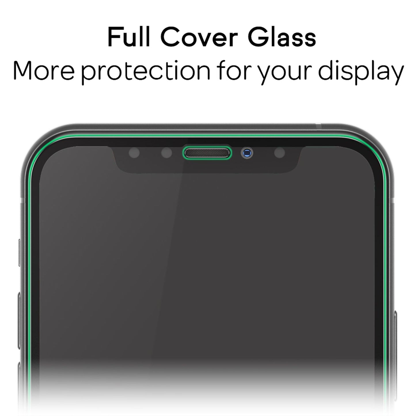NALIA (2x) Schutzglas & Applikator für iPhone 11 Pro / X / Xs, 9H Tempered Glass