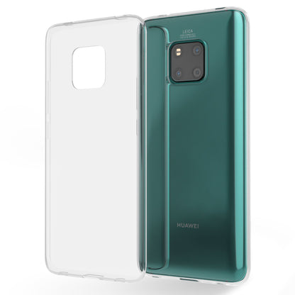 NALIA Handy Hülle für Huawei Mate20 Pro, Slim Silikon Case Cover Transparent
