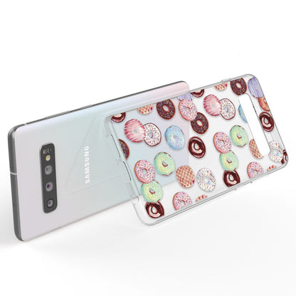 NALIA Handy Hülle für Samsung Galaxy S10, Ultra Slim Silikon Motiv Case Cover