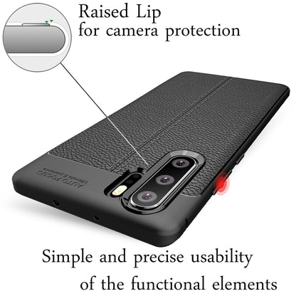 NALIA Leder Look Handyhülle für Huawei P30 Pro, Slim Silikon Handyhülle Case Cover
