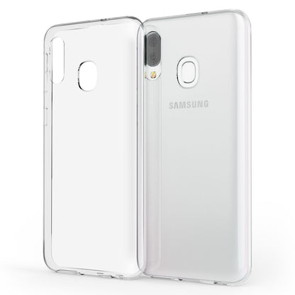 NALIA Handyhülle für Samsung Galaxy A20e Hülle, Dünne Durchsichtige ßSchutzhülle