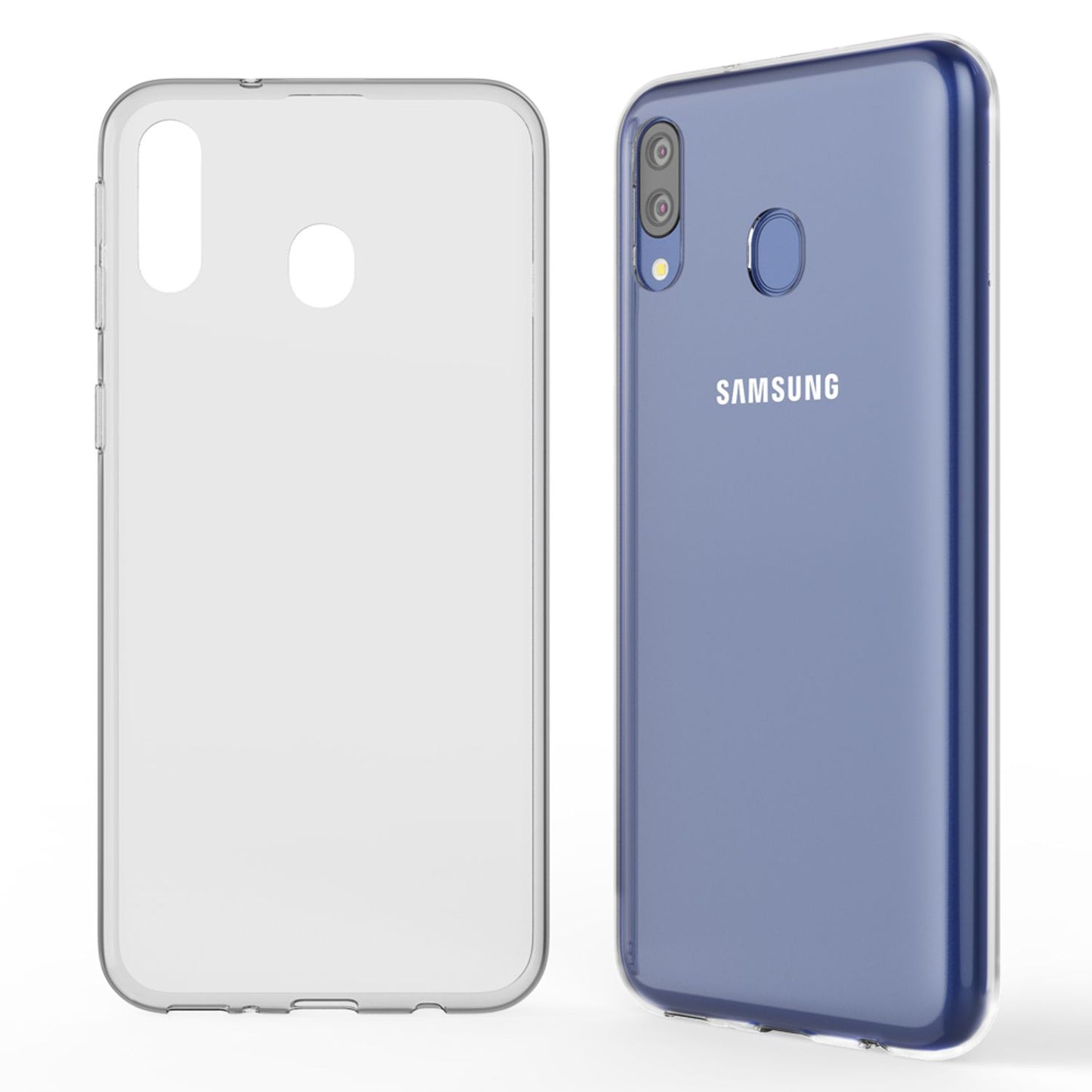 NALIA Handyhülle für Samsung Galaxy M20 2019 Hülle, Dünne Silikon Schutzhülle