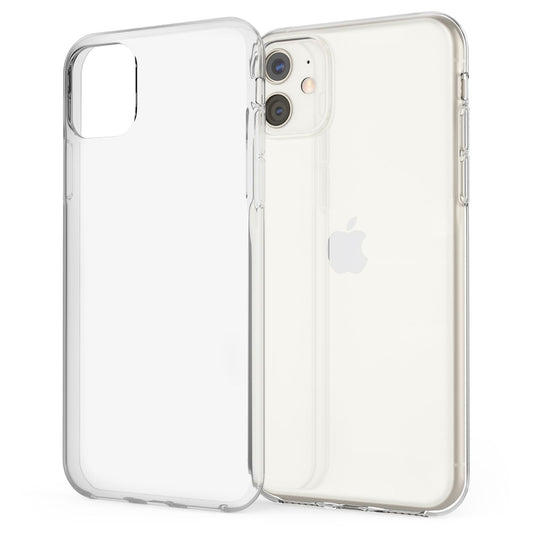 NALIA Handyhülle für Apple iPhone 11 Hülle, Durchsichtige Silikon Schutzhülle