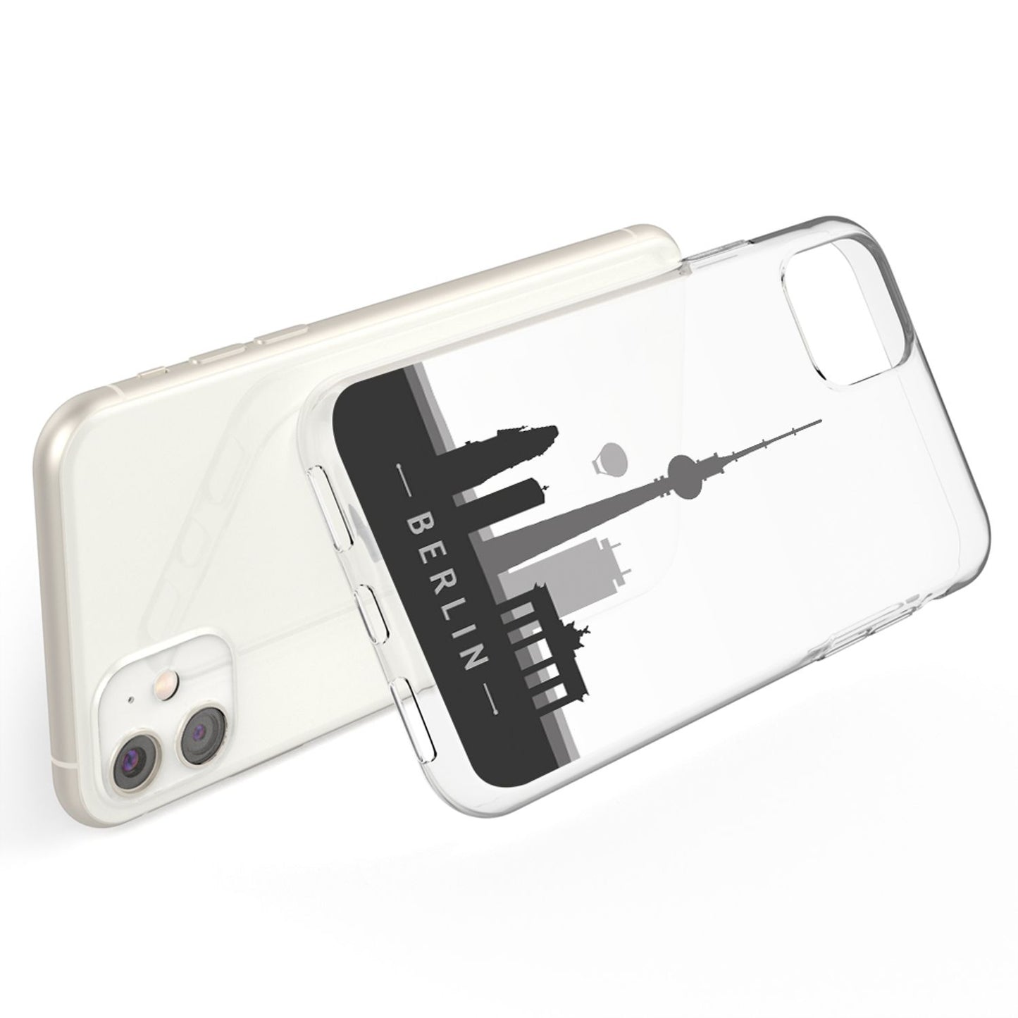 NALIA Motiv Handyhülle für iPhone 11, Slim Schutz Case Cover Tasche Bumper Etui