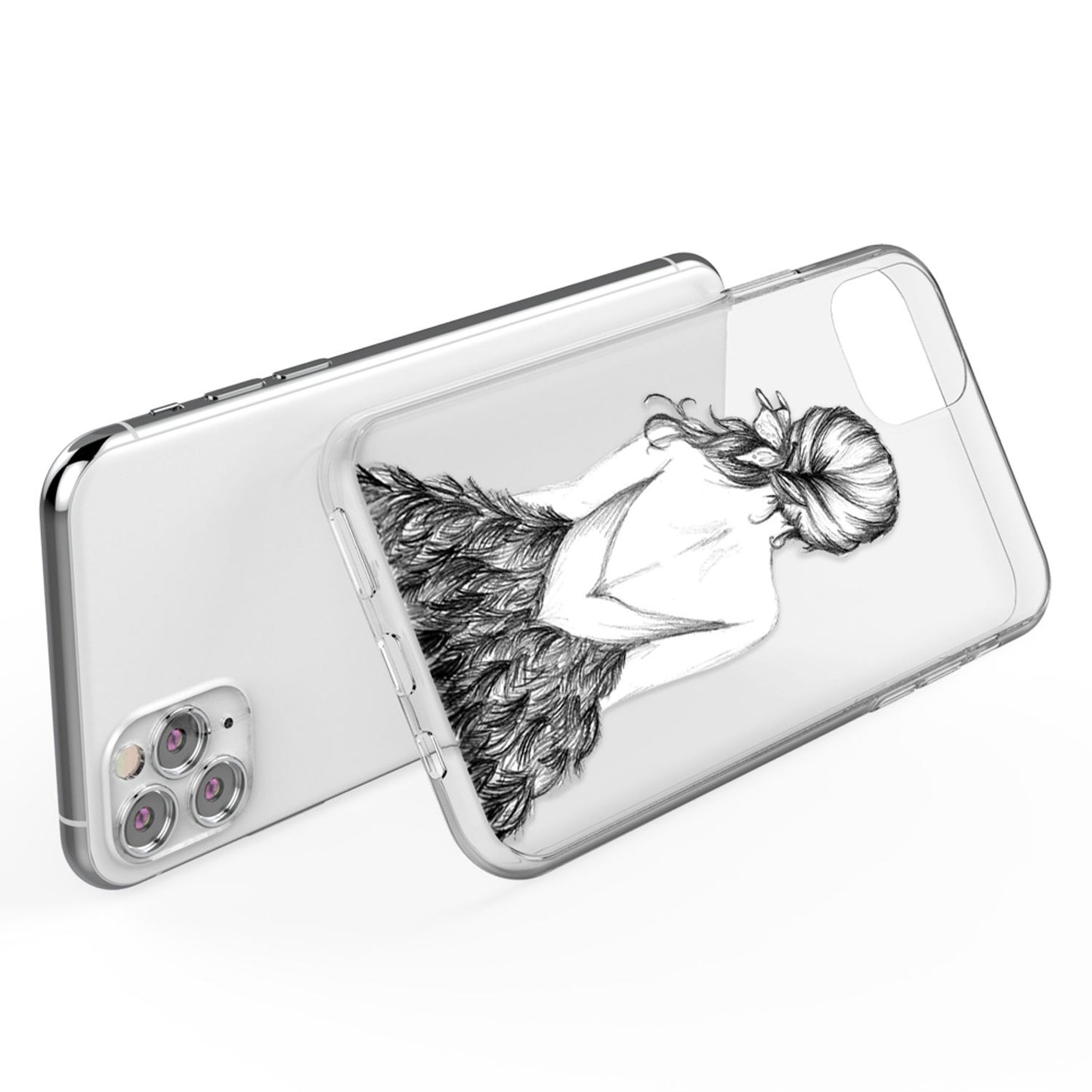 NALIA Motiv Handyhülle für iPhone 11 Pro Max, Schutz Case Cover Tasche Bumper Etui