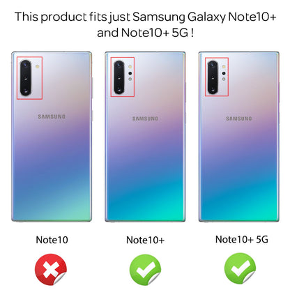 NALIA Neon Handy Hülle für Galaxy Note10+ / 10+ 5G, Soft case & Silikon Bumper