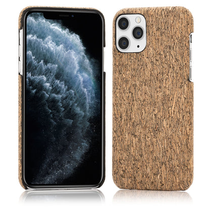 NALIA Kork Handy Hülle kompatibel mit iPhone 11 Pro, Natur-Holz Hard Case Cover