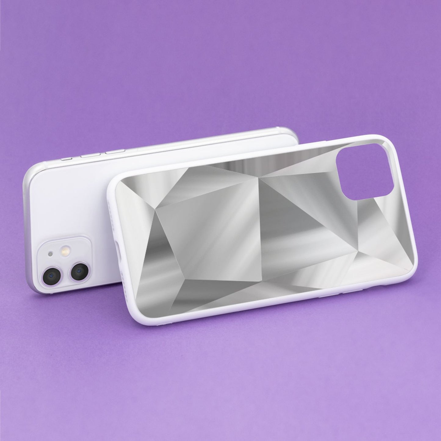 NALIA Handyhülle für iPhone 11 Hülle, Reflektierende Diamant Schutzhülle Cover