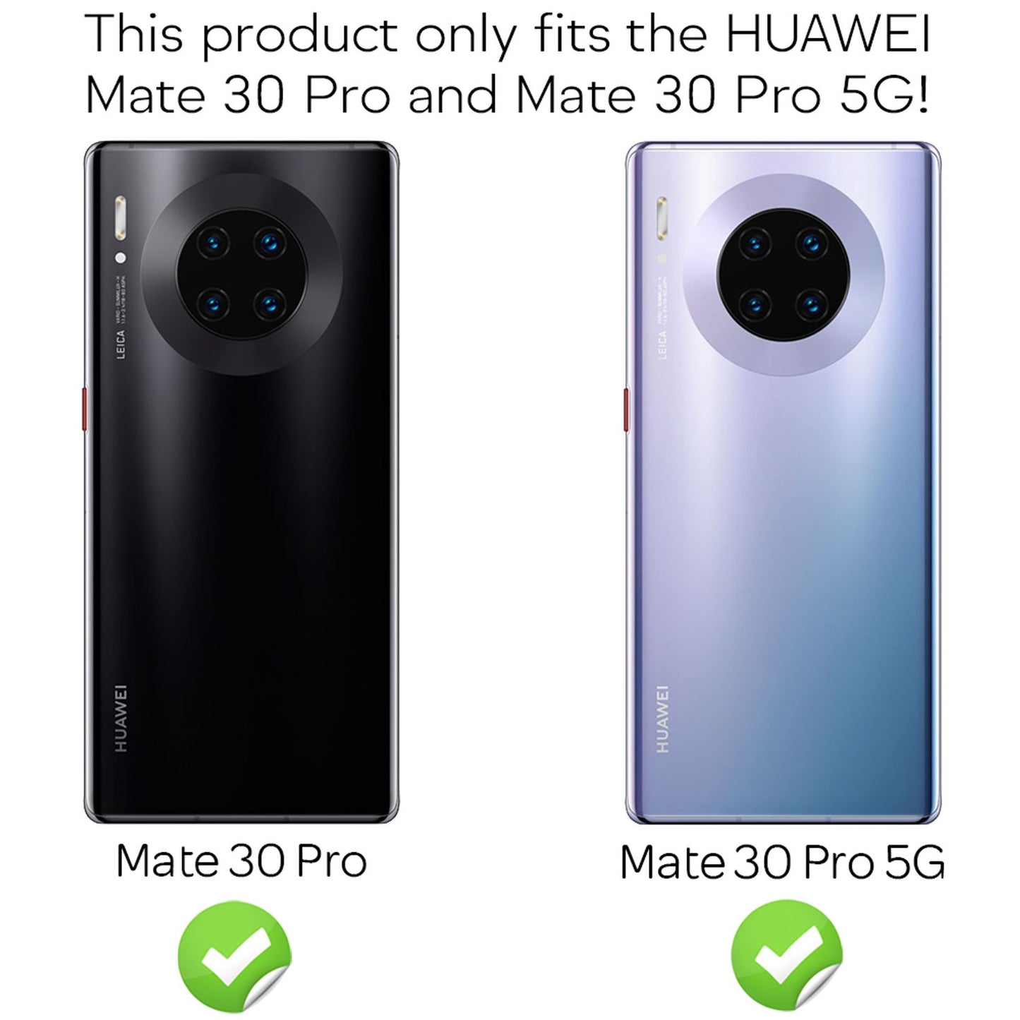 NALIA Ring Handyhülle für Huawei Mate 30 Pro / Mate 30 Pro 5G Stoßfeste Hülle