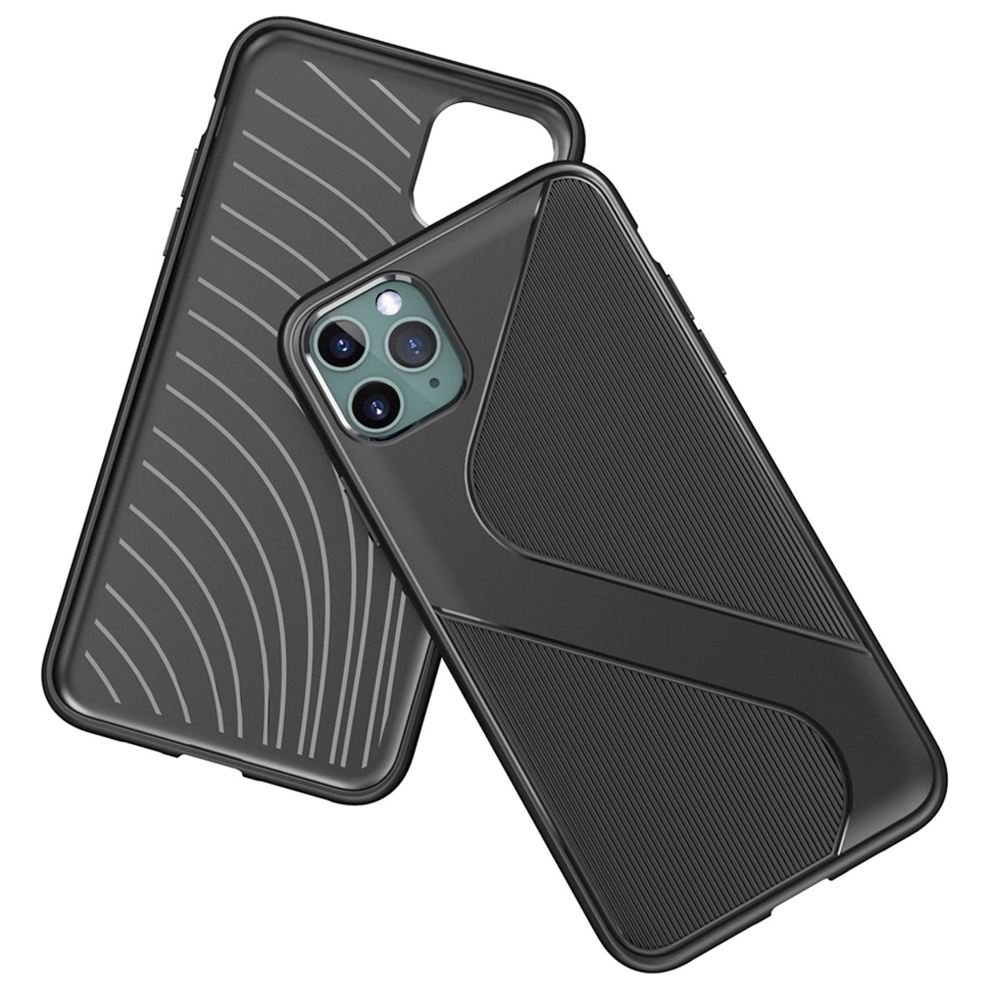 NALIA Handy Hülle für iPhone 11 Pro, Silikon Schutzhülle Case TPU Cover stoßfest