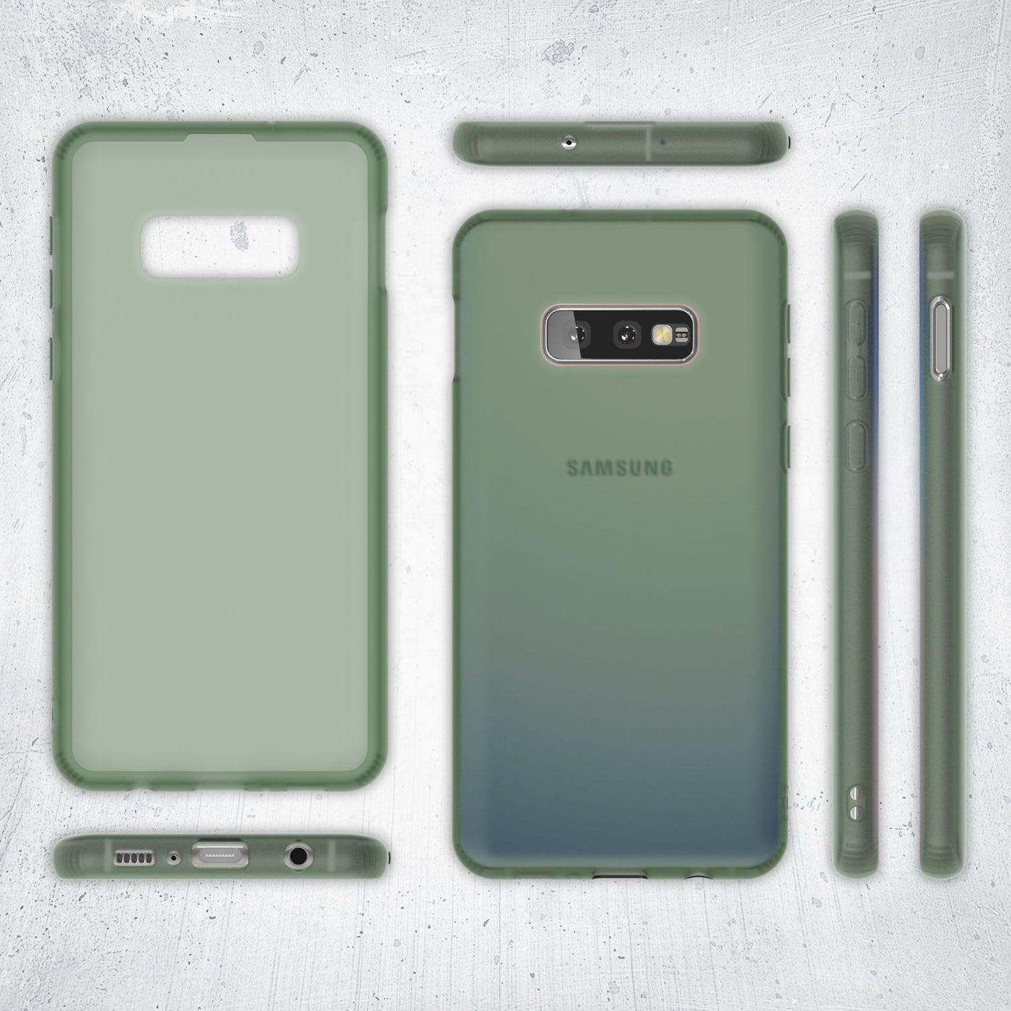 NALIA Handy Handyhülle für Samsung Galaxy S10e, Slim Schutz Tasche Case Bumper Etui