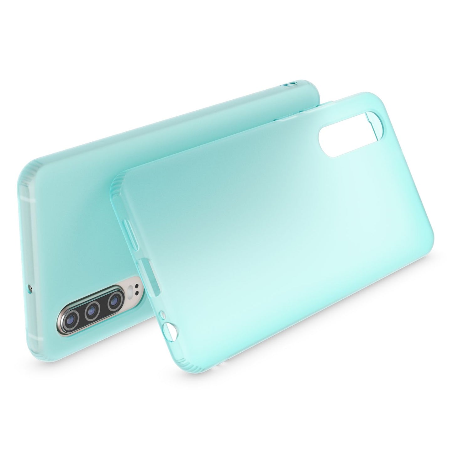 NALIA Handy Handyhülle für Huawei P30, Slim TPU Schutz Tasche Case Cover Bumper Etui