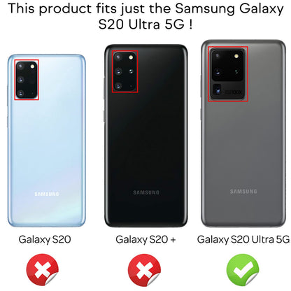 NALIA 360° Case für Samsung Galaxy S20 Ultra, Dünne Schutz Hülle Handy Tasche