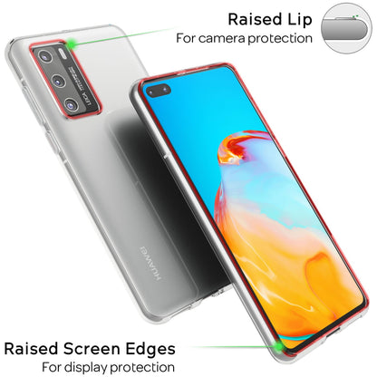 NALIA Handyhülle für Huawei P40 Hülle, Dünne Silikon Schutzhülle Phone Case Soft