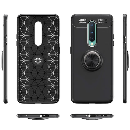 NALIA Ring Hülle für OnePlus 8, Handy Case Schutz Cover Bumper für KFZ-Halterung