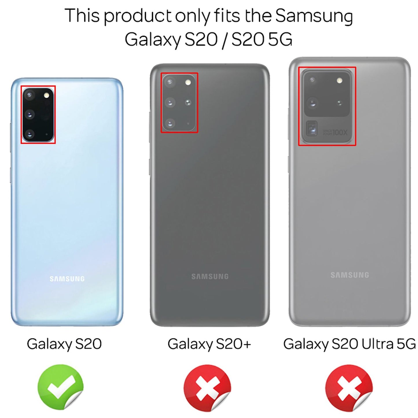 NALIA Hard Case für Samsung Galaxy S20, Dünne Handy Hülle Cover Bumper Tasche