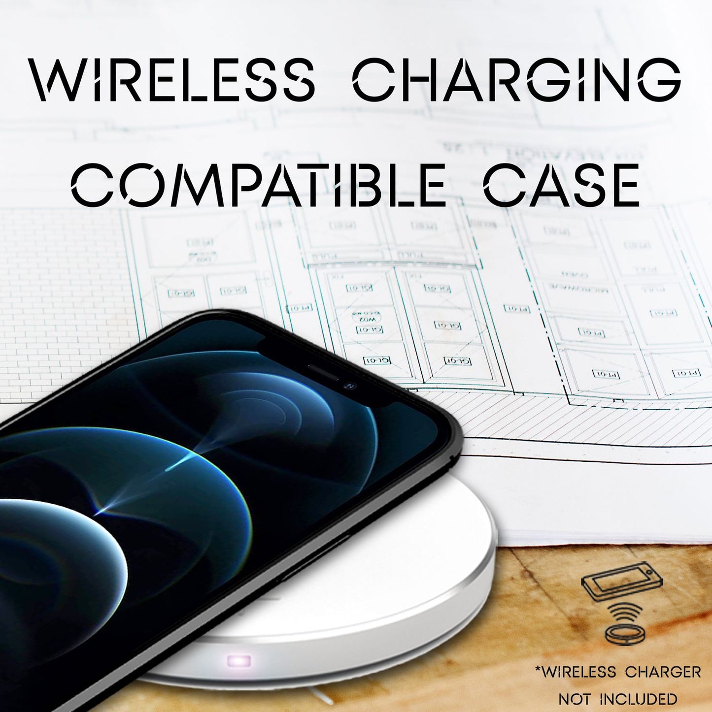 NALIA Leder Case für iPhone 12 / iPhone 12 Pro, Silikon Handy Hülle Cover Etui