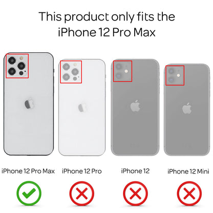 NALIA Ring Handyhülle für iPhone 12 Pro Max, Handy Cover Case Schutz Tasche TPU Etui