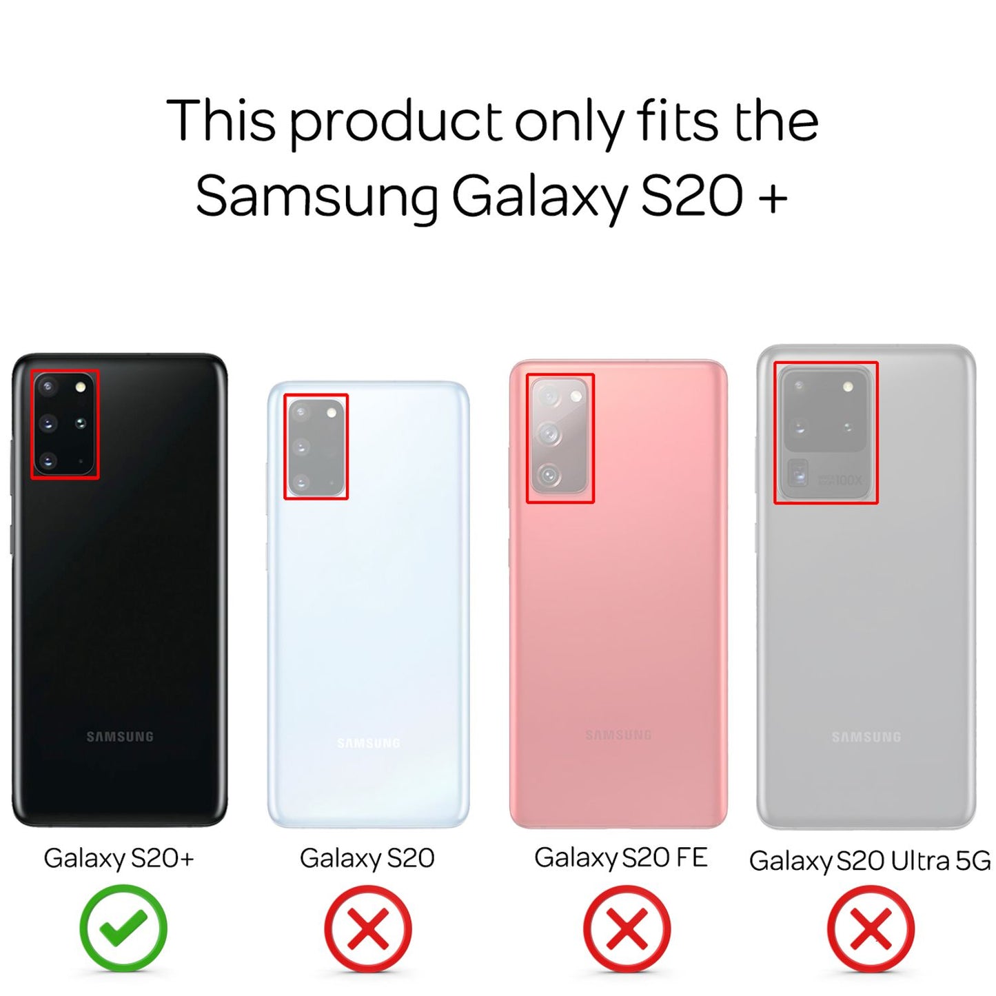 NALIA 360° Handy Hülle für Samsung Galaxy S20 Plus, Clear Case Schutz Cover Etui