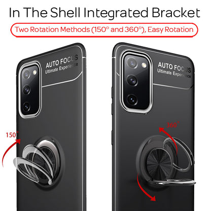 NALIA Ring Hülle für Samsung Galaxy S20 FE, Handy Cover Schutz Tasche Case Etui