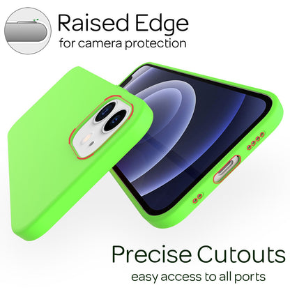 NALIA Weiche Silikon Handy Hülle für iPhone 12 Mini, Schutz Cover Soft Case Etui