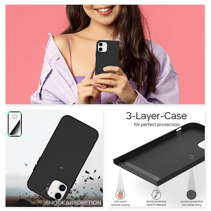 NALIA Weiche Silikon Handy Hülle für iPhone 12 Mini, Schutz Cover Soft Case Etui