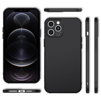 NALIA Handy Hülle für iPhone 12 Pro Max, Extra Dünn Silikon Cover Case Bumper